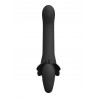 Wibrator strap-on strapless les 23cm 3x10 trybów